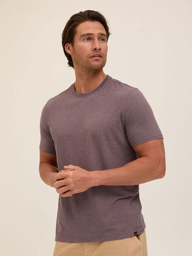 Men's Core Luxe Jersey Crew Neck Tee Mens Tops Tshirt Short Threads 4 Thought 