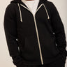 Triblend Zip Fleece Hoodie Mens Outerwear Sweatshirt Threads 4 Thought 