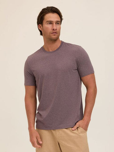 Men's Core Luxe Jersey Crew Neck Tee Mens Tops Tshirt Short Threads 4 Thought 