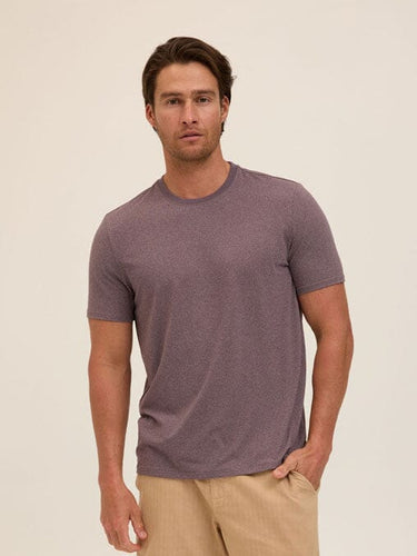 Men's Core Luxe Jersey Crew Neck Tee Mens Tops Tshirt Short Threads 4 Thought 