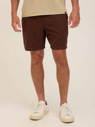 Dylan Herringbone Twill Short Mens Bottoms Short Threads 4 Thought 