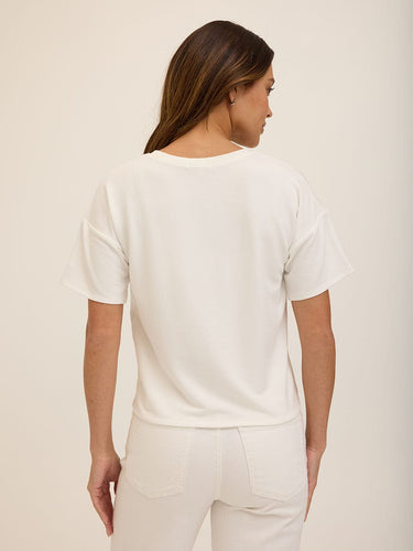 Shana Modal Terry Tee Womens Tops Short Tee Threads 4 Thought 