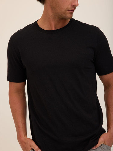 Triblend Crew Neck Tee Mens Tops Tshirt Short Threads 4 Thought 