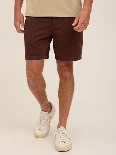 Dylan Herringbone Twill Short Mens Bottoms Short Threads 4 Thought 