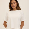 Shana Modal Terry Tee Womens Tops Short Tee Threads 4 Thought 