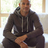Triblend Pullover Hoodie Mens Outerwear Sweatshirt Threads 4 Thought 