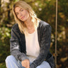 Demetria Terry Mix Sweater Cardigan Womens Outerwear Sweater Threads 4 Thought 