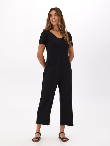 Rainey Modal Terry Short Sleeve Jumpsuit Threads 4 Thought 