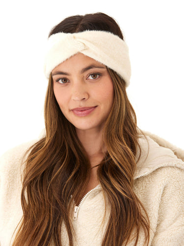 Fuzzy Knit Headband Accessories Hat Threads 4 Thought 