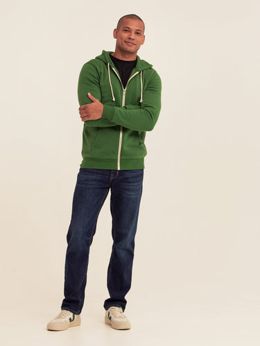 Triblend Zip Fleece Hoodie Mens Outerwear Sweatshirt Threads 4 Thought 