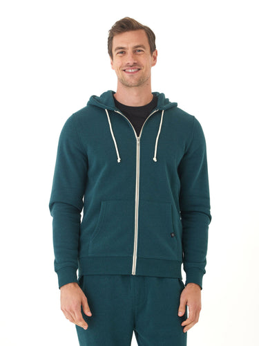 Triblend Fleece Zip Hoodie Threads 4 Thought 