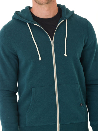 Triblend Fleece Zip Hoodie Threads 4 Thought 