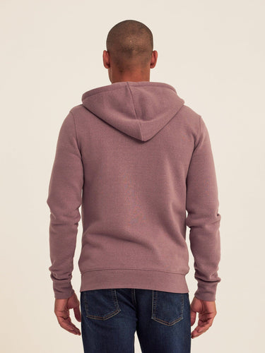 Triblend Zip Fleece Hoodie Mens Outerwear Sweatshirt Threads 4 Thought 