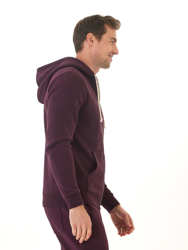 Triblend Fleece Zip Hoodie Threads 4 Thought 
