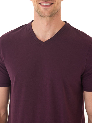 Triblend SS V-Neck Tee Threads 4 Thought 