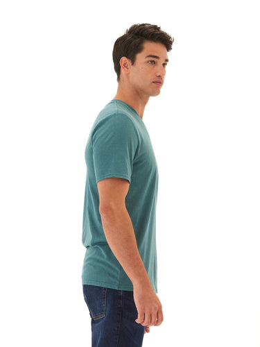 Triblend V-Neck Tee Mens Tops Tshirt Short Threads 4 Thought 