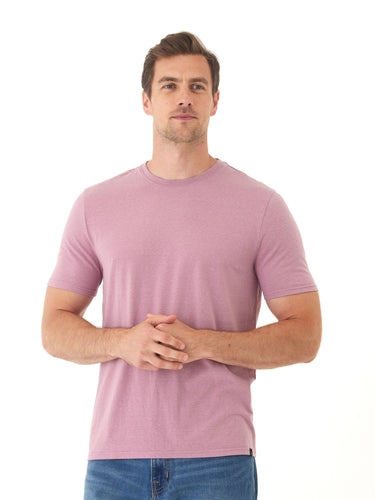 Triblend Crew Neck Tee Mens Tops Tshirt Short Threads 4 Thought 