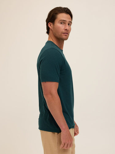 Triblend Crew Neck Tee Mens Tops Tshirt Short Threads 4 Thought 