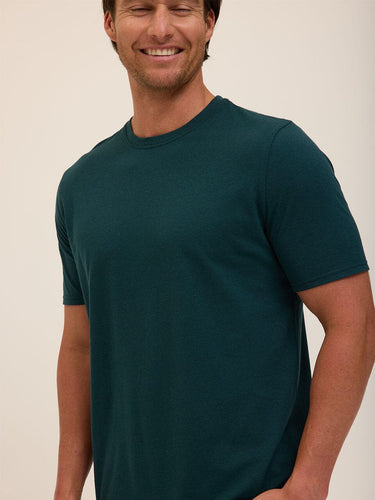 Triblend Crew Neck Tee Mens Tops Tshirt Short Threads 4 Thought 