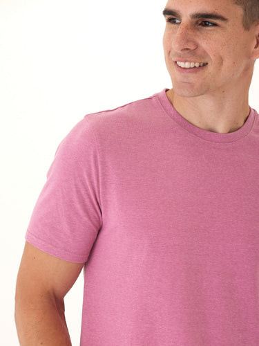 Triblend Crew Neck Tee Mens Tops Tshirt Short Threads 4 Thought 