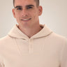 Kieran Triblend Fleece Henley Hoodie Mens Outerwear Sweatshirt Threads 4 Thought 