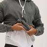 Everett Mineral Wash Heavyweight Relaxed Pullover Hoodie Mens Outerwear Sweatshirt Threads 4 Thought 