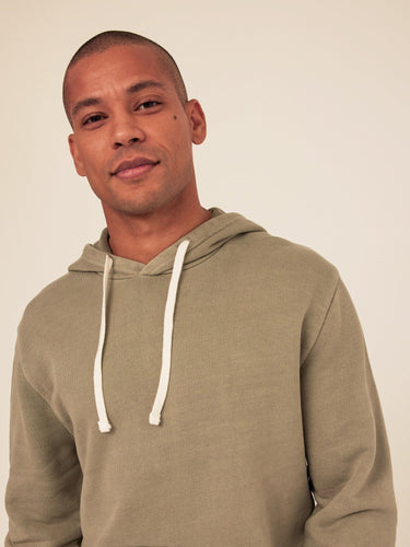 Everett Heavyweight Relaxed Pullover Hoodie Mens Outerwear Sweatshirt Threads 4 Thought 