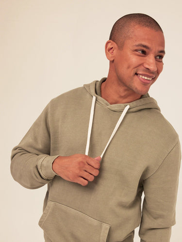 Everett Heavyweight Relaxed Pullover Hoodie Mens Outerwear Sweatshirt Threads 4 Thought 