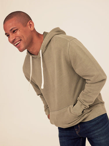 Everett Heavyweight Relaxed Pullover Hoodie Mens Outerwear Sweatshirt Threads 4 Thought 