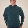 Marcel Triblend Fleece Contrast Piping Pullover Hoodie Mens Outerwear Sweatshirt Threads 4 Thought 