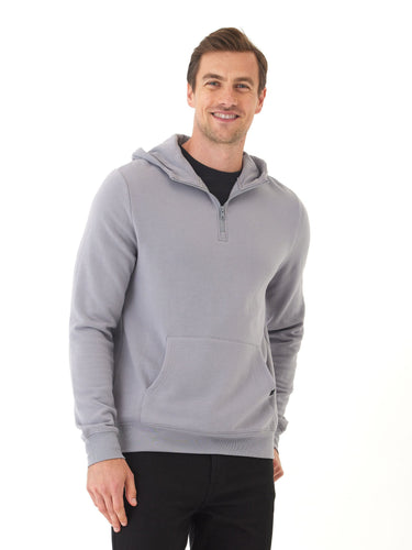 Colton Modal Fleece Half Zip Hoodie Threads 4 Thought 