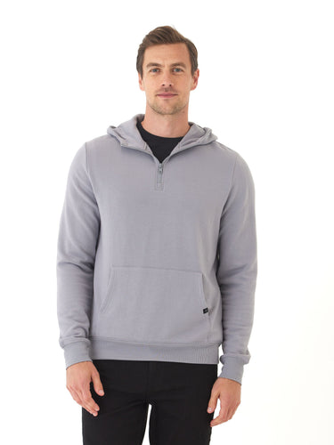 Colton Modal Fleece Half Zip Hoodie Threads 4 Thought 