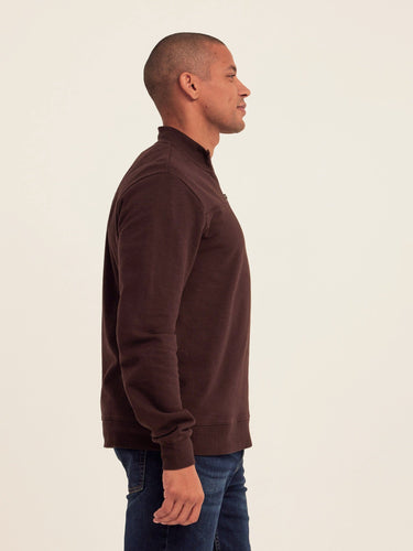 Christian Comfort Slub Terry Half Zip Pullover Mens Outerwear Sweatshirt Threads 4 Thought 