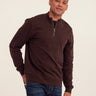 Christian Comfort Slub Terry Half Zip Pullover Mens Outerwear Sweatshirt Threads 4 Thought 
