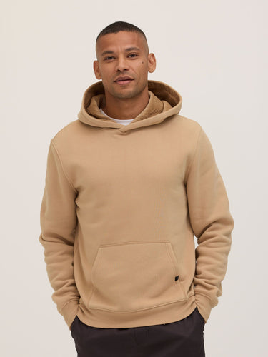 Geno Corduroy Mix Hoodie Mens Outerwear Sweatshirt Threads 4 Thought 