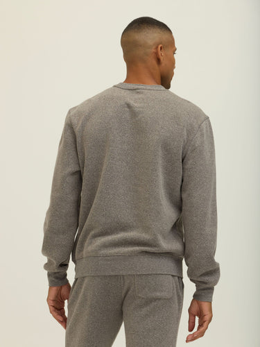 Dallas Triblend Fleece Relaxed Crew Pullover Mens Outerwear Sweatshirt Threads 4 Thought 