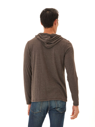 Long Sleeve Triblend Tee Shirt Hoodie Mens Tops Tshirt Long Threads 4 Thought 