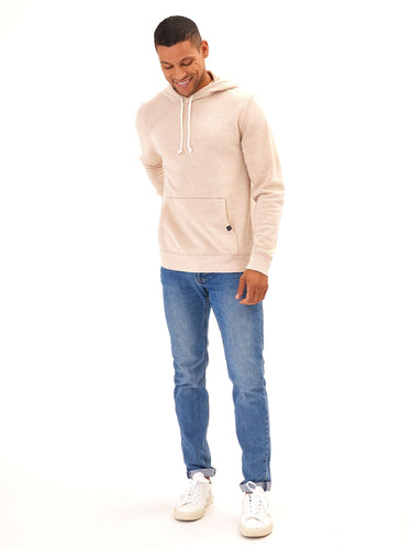 Triblend Fleece Pullover Hoodie Mens Outerwear Sweatshirt Threads 4 Thought 