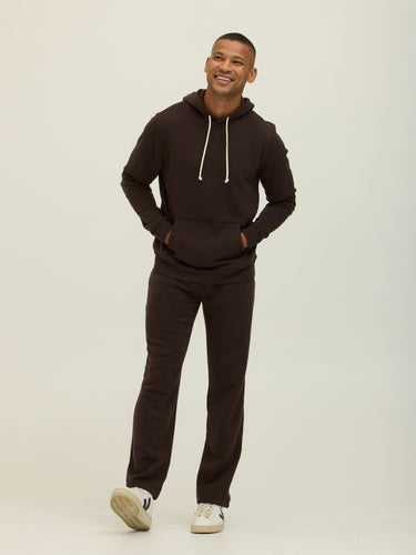 Everyday Triblend Fleece Hoodie Mens Outerwear Sweatshirt Threads 4 Thought 