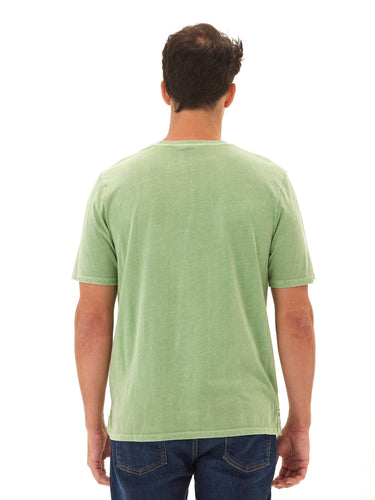 Skipper Mineral Wash Tee Mens Tops Tshirt Short Threads 4 Thought 