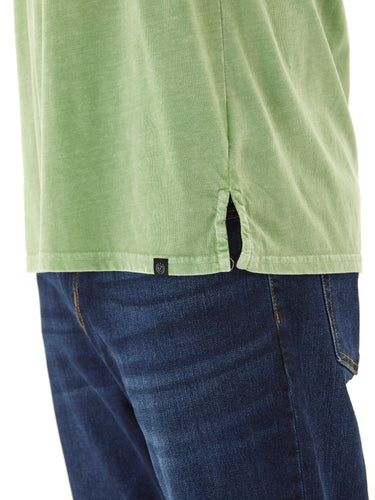 Skipper Mineral Wash Tee Mens Tops Tshirt Short Threads 4 Thought 