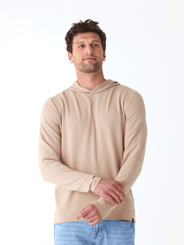 Dex Modal Terry Pullover Hoodie Mens Outerwear Sweatshirt Threads 4 Thought 
