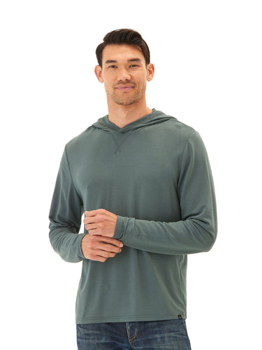 Dex Modal Terry Pullover Hoodie Mens Outerwear Sweatshirt Threads 4 Thought 