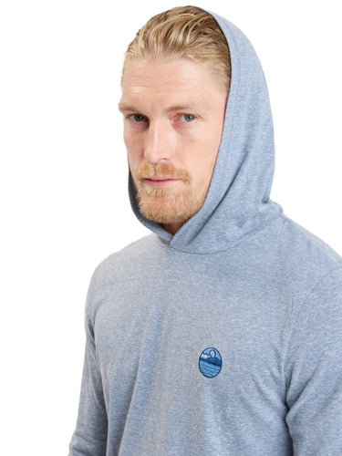 Embroidery Long Sleeve Triblend T-Shirt Hoodie Mens Tops Tshirt Long Threads 4 Thought 