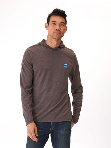 Embroidery Long Sleeve Triblend T-Shirt Hoodie Mens Tops Tshirt Long Threads 4 Thought 