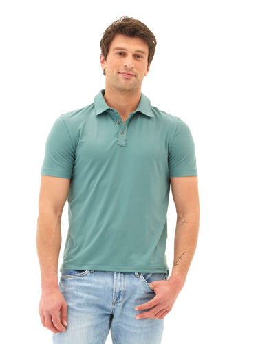 Henrique Luxe Jersey Polo Mens Tops Tshirt Short Polo Threads 4 Thought 