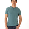 Frederick Luxe Jersey 2 Button Henley Mens Tops Tshirt Short Henley Threads 4 Thought 