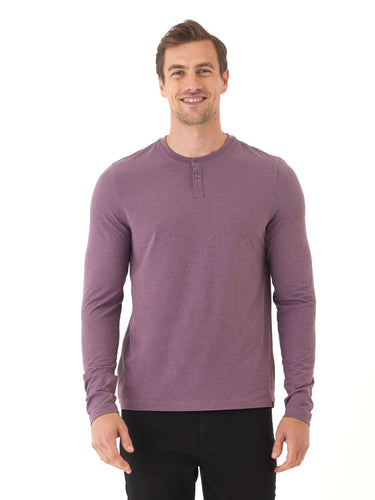 Frederick Luxe Jersey Long Sleeve 2 Button Henley Threads 4 Thought 