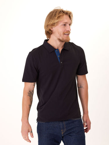 Ashton Classic Jersey Contrast Polo Mens Tops Tshirt Short Threads 4 Thought 