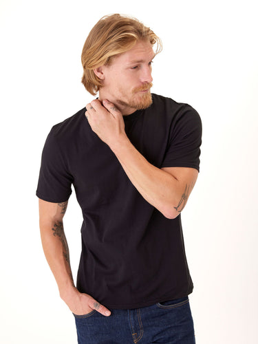 Chester Classic Jersey Contrast Henley Mens Tops Tshirt Short Threads 4 Thought 